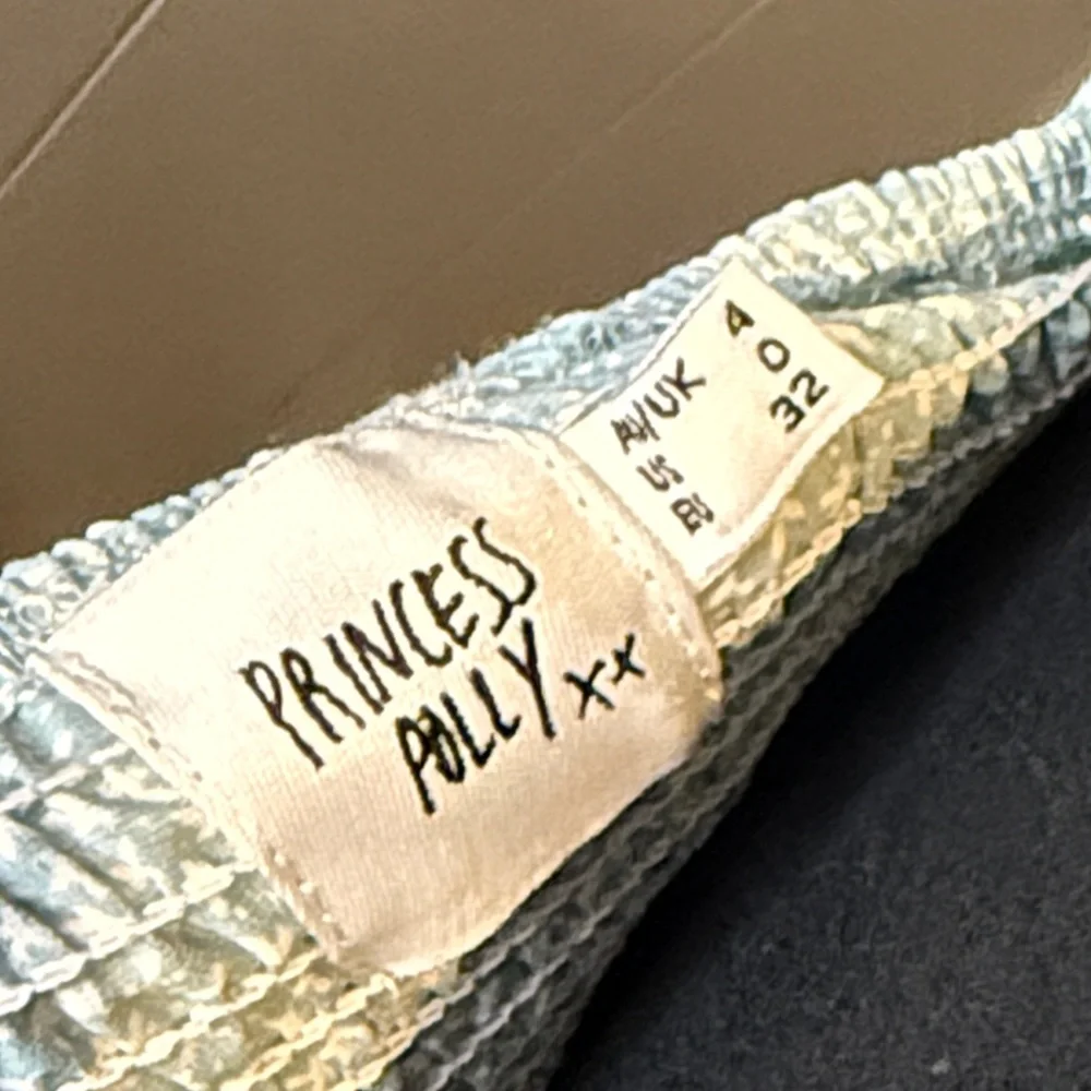 B8 Princess Polly Women’s 0 Light Blue Off-Shoulder Tunic - Picture 2 of 5